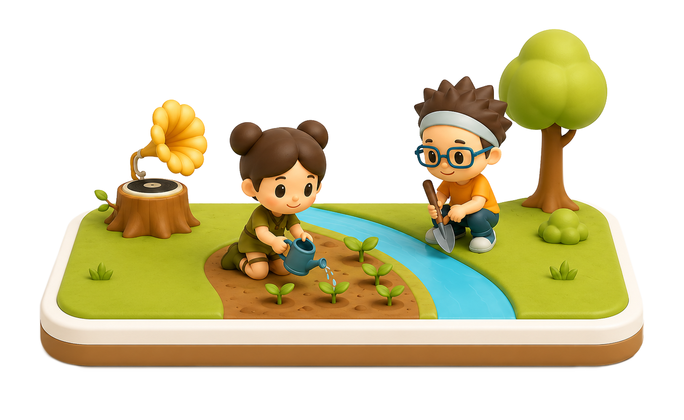 Coletree homepage illustration